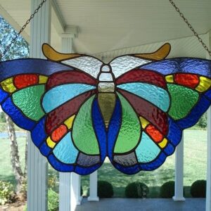 Butterfly Hanging Stained Glass
