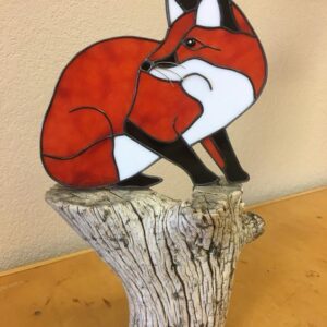 Fox Designed Stained Glass